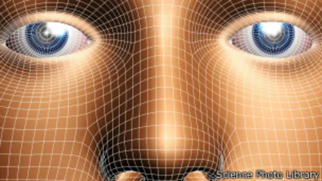 Gráfico de un rostro