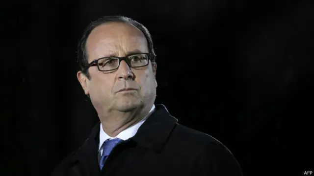 फ़्रांस के राष्ट्रपति फ़्रांस्वा ओलांड