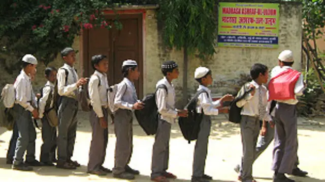 युपी का मदरसा