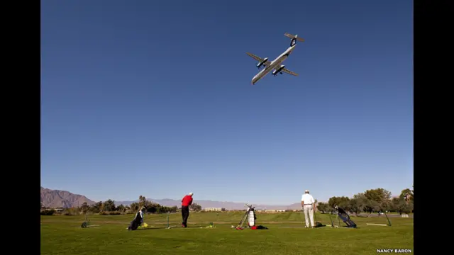 Golf Course Plane. Nancy Baron