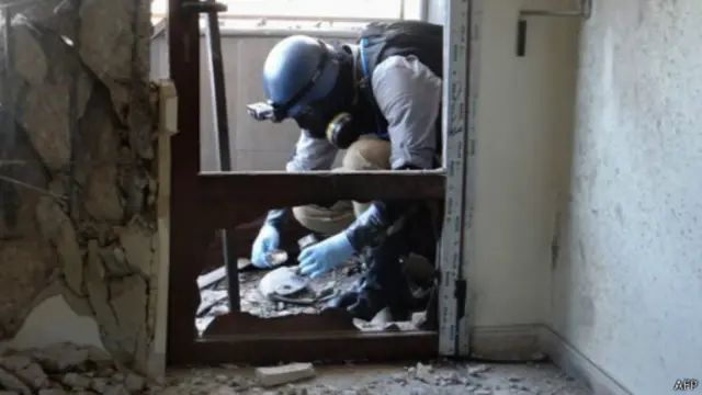 قالت المنظمة الدولية إن دمشق استخدمت مواد كيمياوية في ثمان حالات منفصلة.