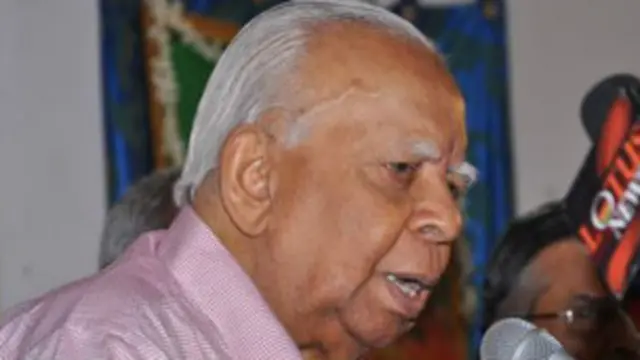 இந்தியப் பிரதமரைச் சந்தித்தது குறித்து சென்னையில் செய்தியாளர்களிடம் பேசினார் சம்பந்தன்.