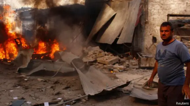 Çəllək bombalarının istifadəsi beynəlxalq ictimaiyyət tərəfindən pislənilib.