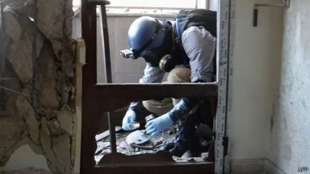 BMT müffətişlərinə kimyavi silahın istifadə edildiyi deyilən ərazilərə bir müddət giriş yasaqlanmışdır.