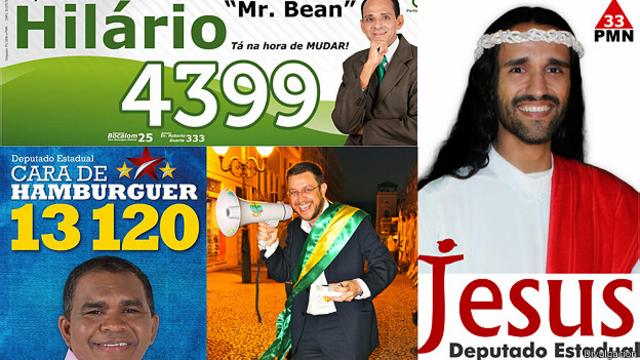 Candidatos insólitos de Brasil