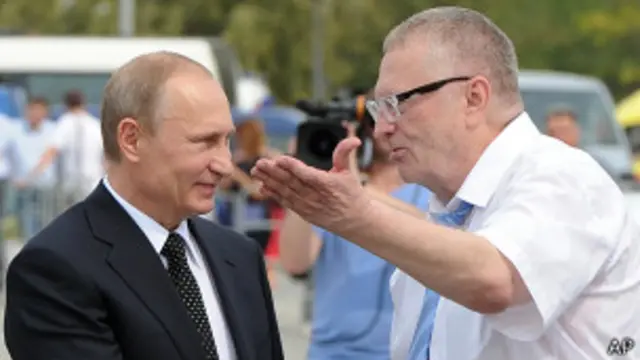 Владимир Путин и Владимир Жириновский