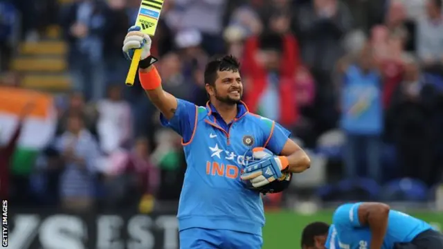  شریش رائینہ نے 12 چوکوں اور تین چھکوں کی مدد سے 100 رنز بنائے