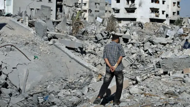 Разрушения в Газе