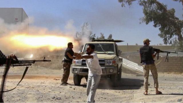 شدد مبعوث ليبيا لدى الأمم المتحدة على ضرورة نزع سلاح الميليشيات. 