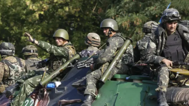 هدف مداخله نظامی روسیه متوقف کردن پیشروی نیروهای دولتی اوکراین بوده است