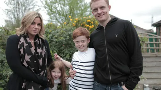 Família britânica | Foto: BBC