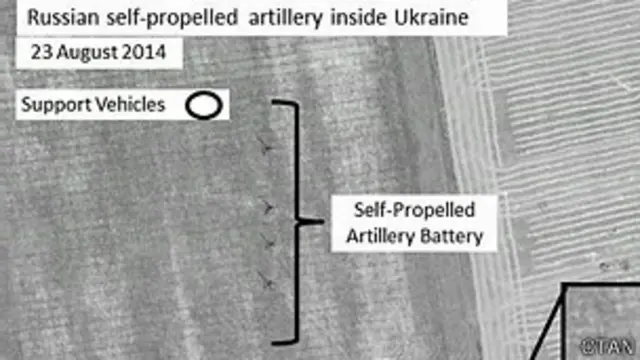 Imágenes de satélite de Ucrania de la OTAN