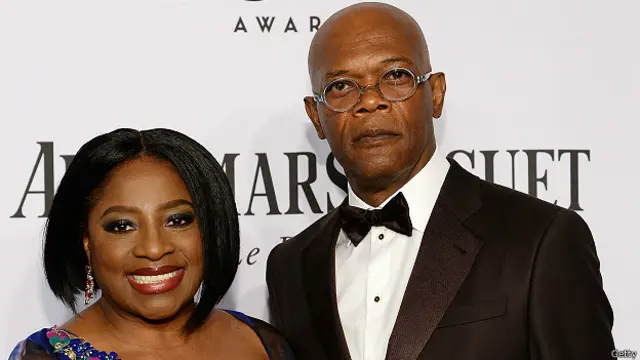 Samuel L. Jackson y LaTanya Richardson