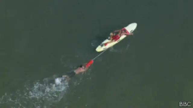 Super ondas na Califórnia | Crédito: BBC