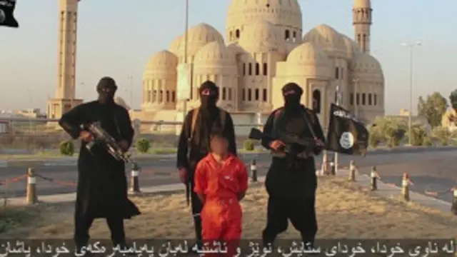 ویدیوی تازه گروه دولت اسلامی هشداری به رهبران کرد عراق است