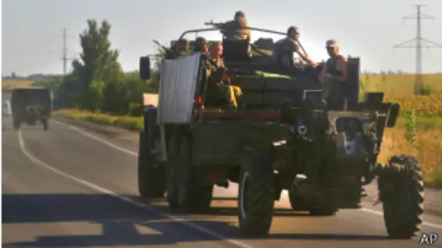 Сепаратисты на востоке Украины