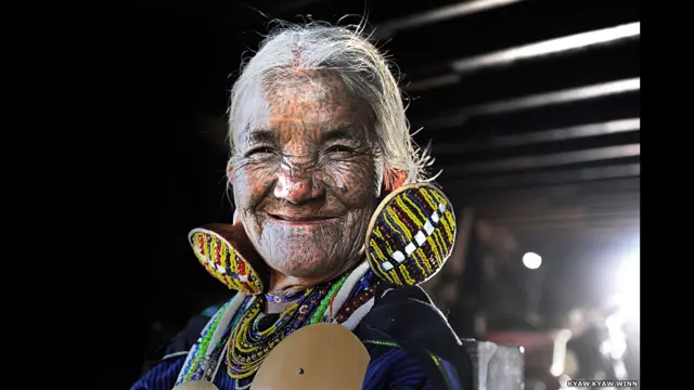 زن برمه ای. عکس از کیاو کیاو وین. 