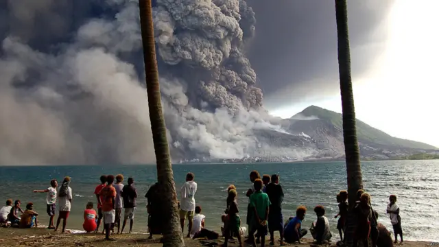 ज्वालामुखी विस्फोट, पापुआ न्यू गिनी