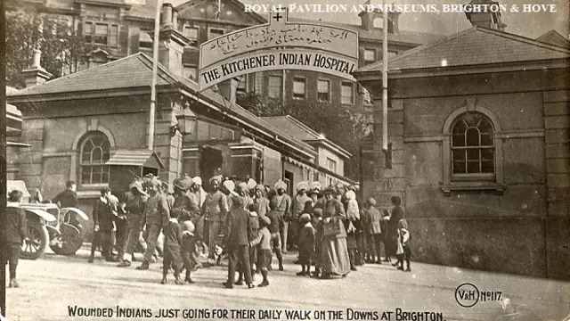 प्रथम विश्व युद्ध में भाग लेने वाले भारतीय सैनिक