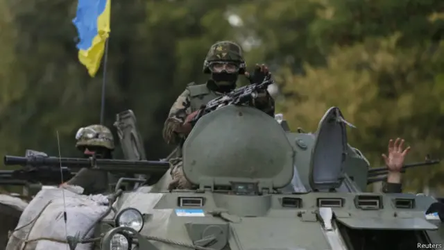 Украинский танкист