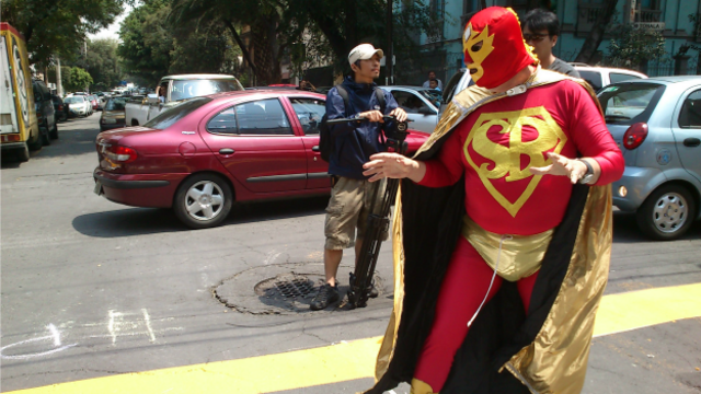 Superbarrio, héroe urbano de Ciudad de México. Foto: BBC