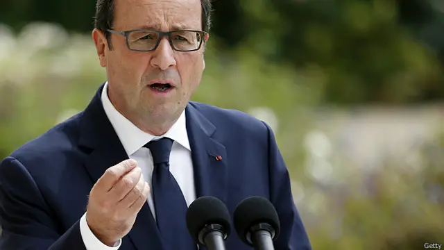 Президент Франции Франсуа Олланд