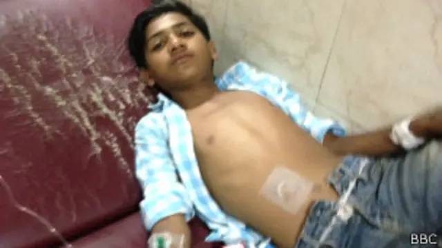 ’میرے پاس نمک اور گیلے کپڑے تھے لیکن کوئی فائدہ نہیں ہوا‘