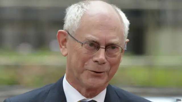 现任欧盟理事会主席范龙佩