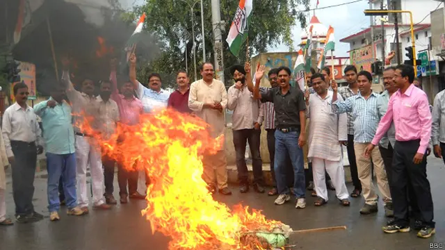 छत्तीसगढ़ में कांग्रेस का प्रदर्शन