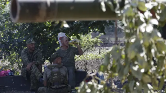 حقق المسلحون الموالون لروسيا في شرق أوكرانيا مكاسب خلال الأيام الأخيرة. 