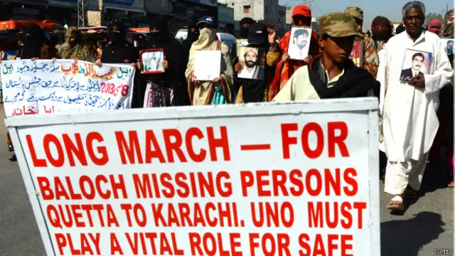 ’بلوچ نوجوانوں کو اٹھا کر لاپتہ کردیا جاتا ہے اور بعد میں ان کی مسخ شدہ لاشیں ملتی ہیں‘