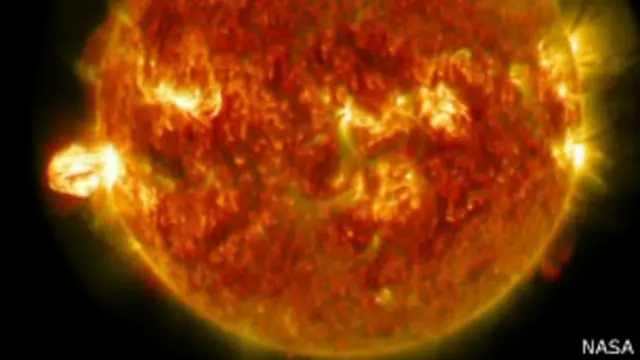 Sol (crédito: Nasa)