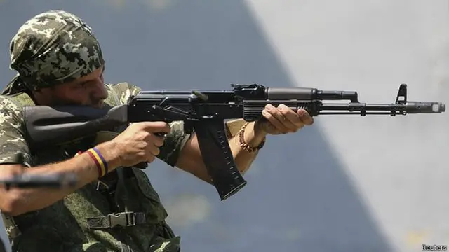 Có mặt trong hàng ngũ phiến quân tại Donetsk là Rafa Munoz Perez, người Tây Ban Nha