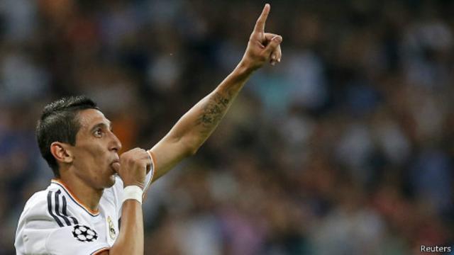 Di María na Champions League de 2013 (Reuters)