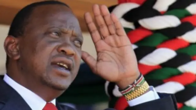 Le Président Uhuru Kenyatta