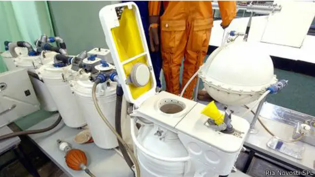 WC en la Estación Espacial Internacional 