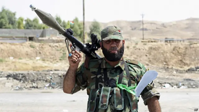 guardia chiita en Irak