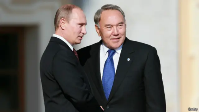 Putin və Nazarbayev