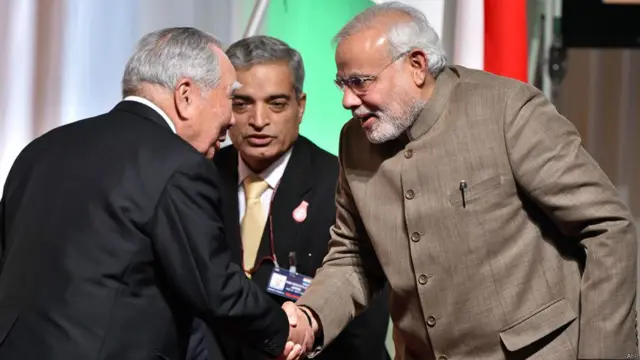 भारत के प्रधानमंत्री नरेंद्र मोदी