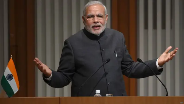 भारत के प्रधानमंत्री नरेंद्र मोदी