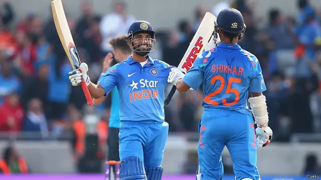 अंजिक्य रहाने, शिखर धवन