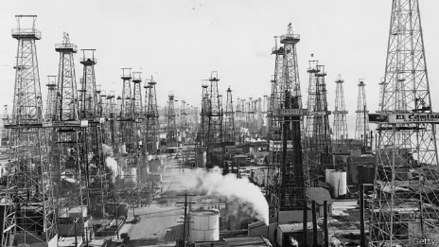 Pozos petrolíferos en Los Ángeles