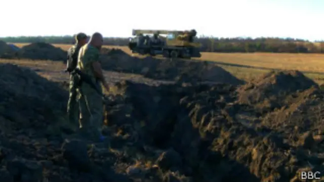 Одна из траншей второй линии обороны Мариуполя