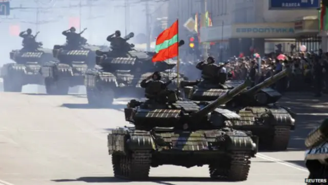 تحتفظ روسيا بقوات في ترانس-دينستر، وهي مدينة انفصالية موالية لروسيا في مولدوفا