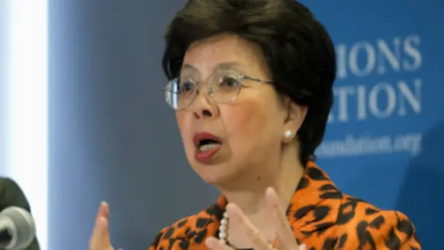 အီဘိုလာ ရောဂါ ဖြစ်ပွားမှုနှုန်းနဲ့ ပတ်သက်လို့ WHO အကြီးအကဲ Margaret Chan က သတိပေး ပြောကြား