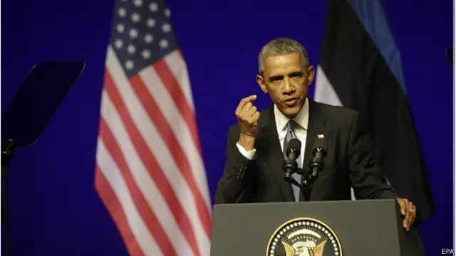 Obama en Tallinn