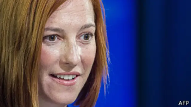 Официальный представитель госдепартамента США Джен Псаки