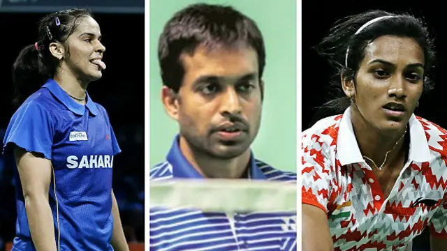 साइना, गोपीचंद और पीवी सिंधु