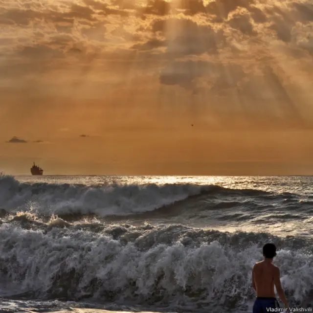 Черное море в Батуми