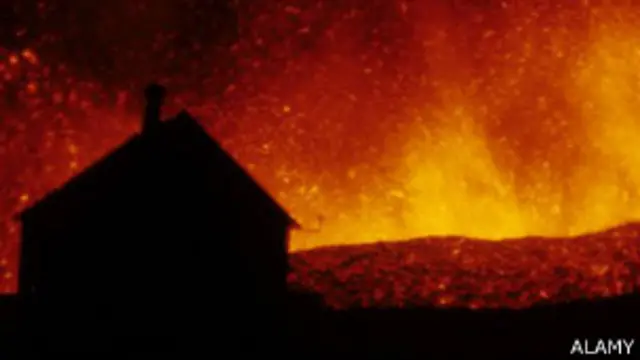 Erupción en Islandia.